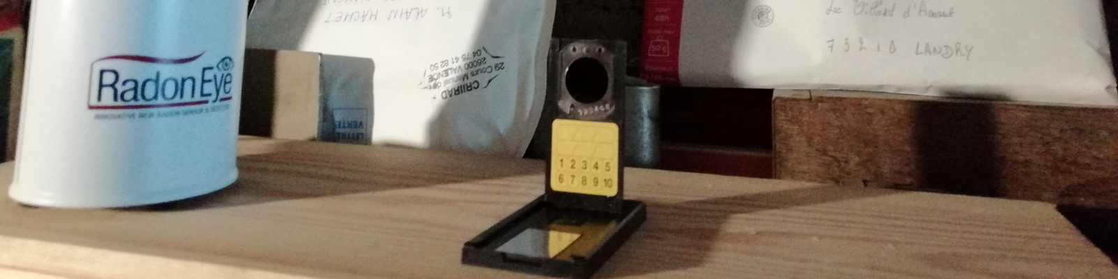 Appareils de mesure du taux de radon